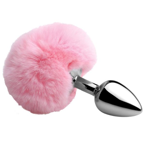Fluffy Bunny Tail Anal Plug