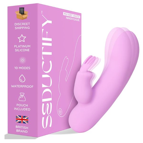 Mini Rabbit Vibrator Dildo