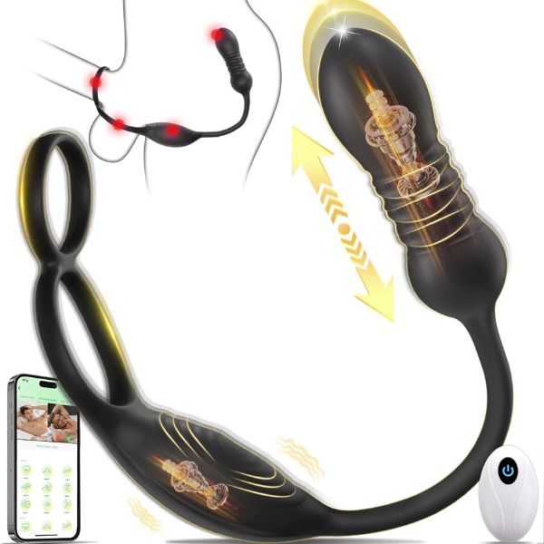 Thrusting Prostate Massager Anal Sex Toy
