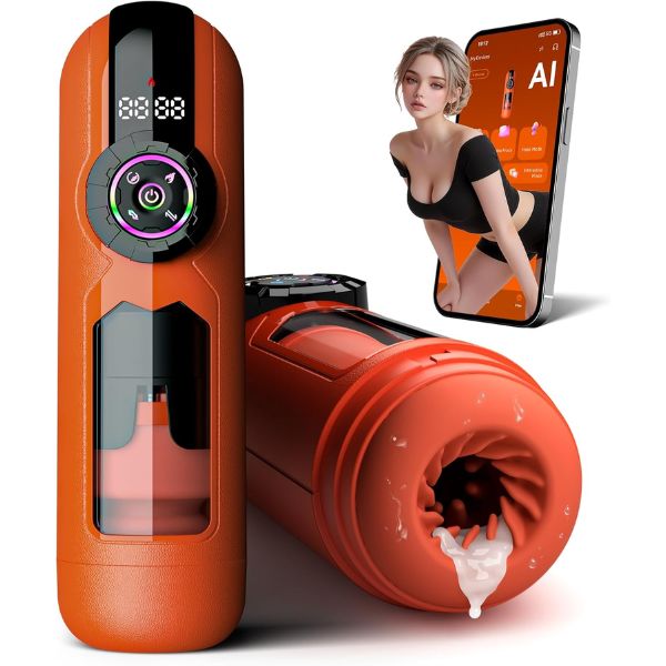 Heating Male Masturbator Penis Pump