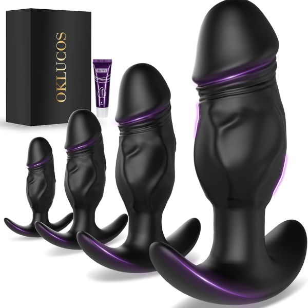 4PCS Anal Plug Set Sex Toys