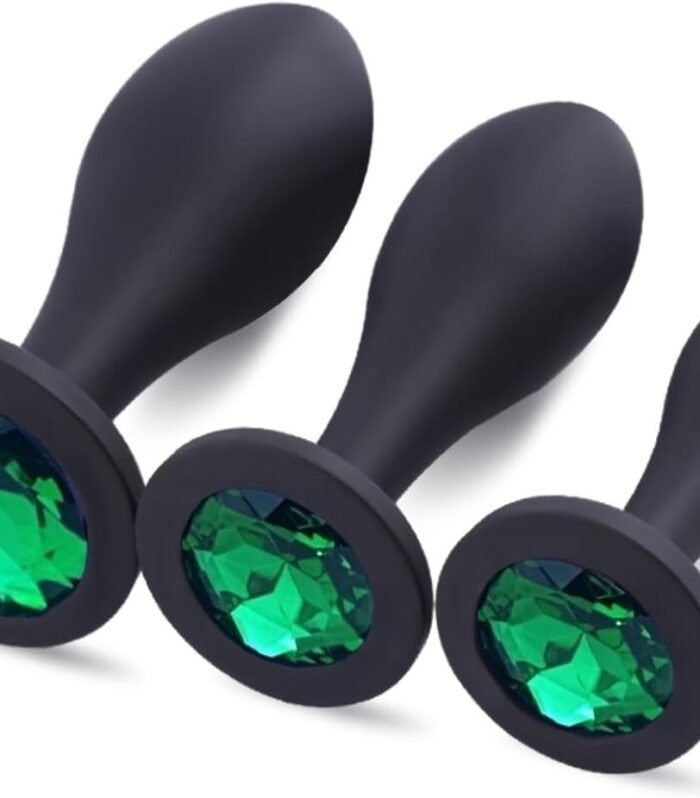 3pcs Jeweled Anal Training Kit