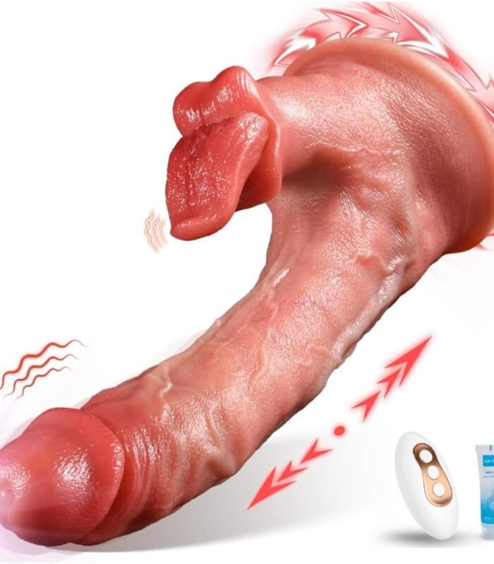 Realistic Thrusting Dildo Vibrator