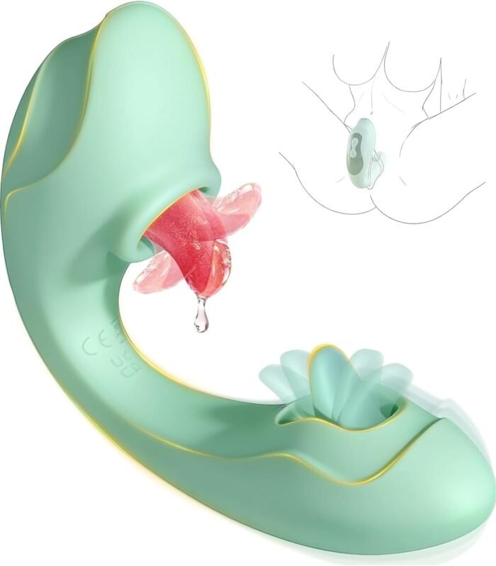 Dildo Tongue Vibrator for Women