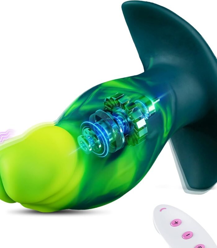 6.5" Vibrating Butt Plug Large Buttplug