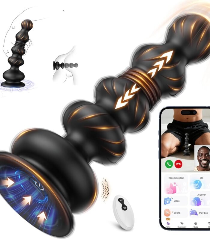 Thrusting Anal Beads Prostate Massager