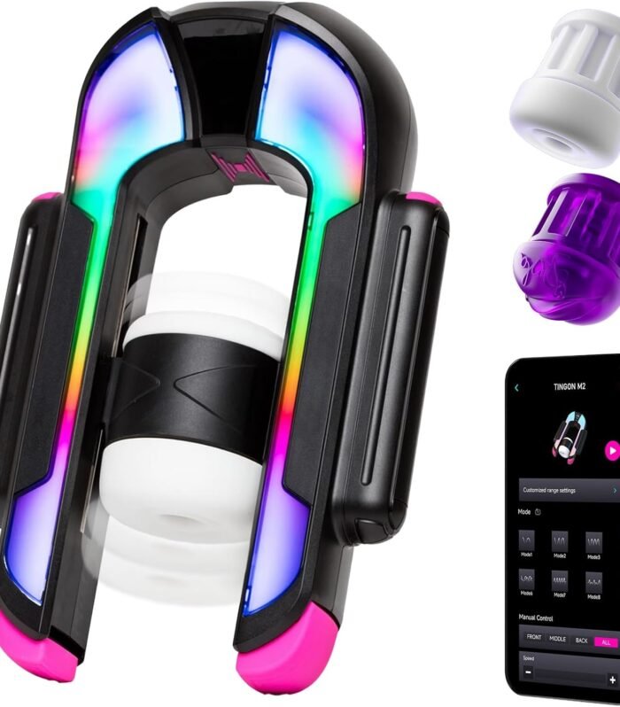 EINSEO RGB Lighting Male Masturbator