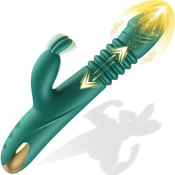 Thrusting Vibrator Rabbit Sex Toy