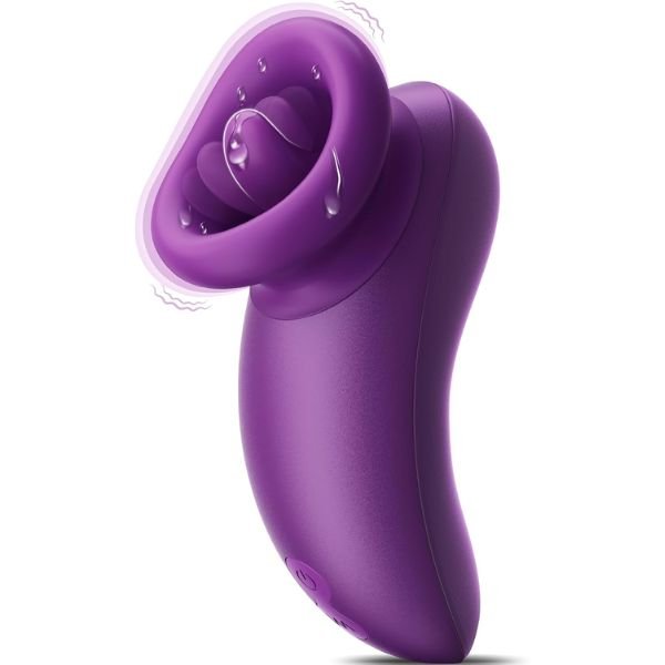 Realistic Tongue Vibrator with Licking Motion
