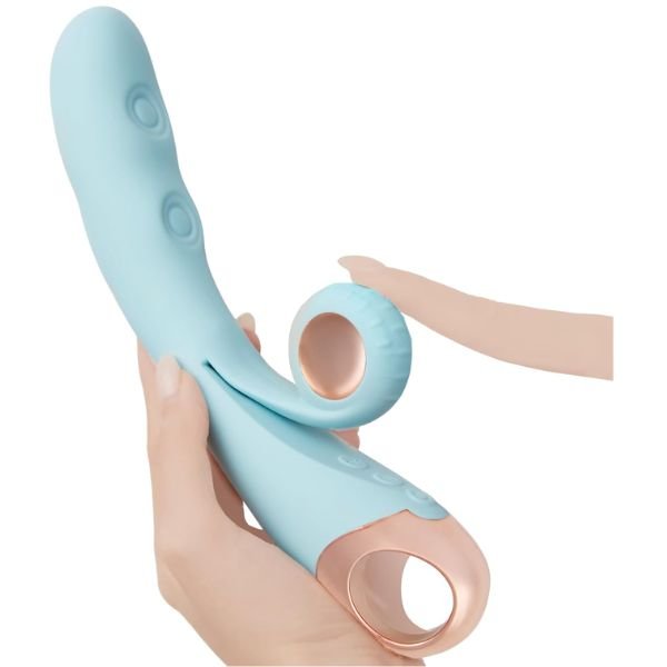 Rabbit Vibrator with 8 Dual Flapping