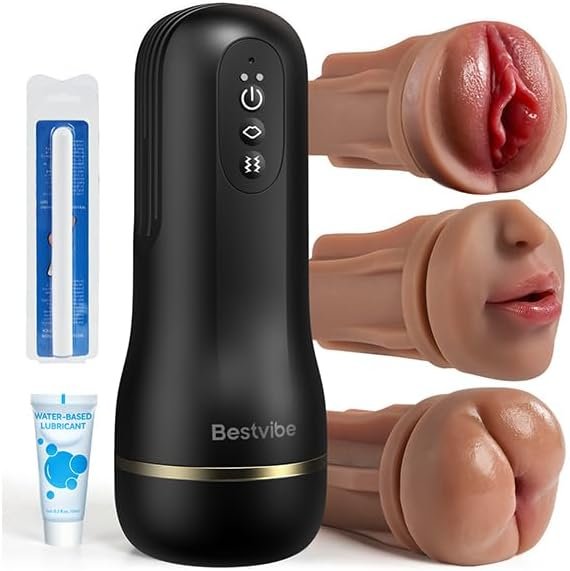 Bestvibe Automatic Male Masturbators Sex Toys