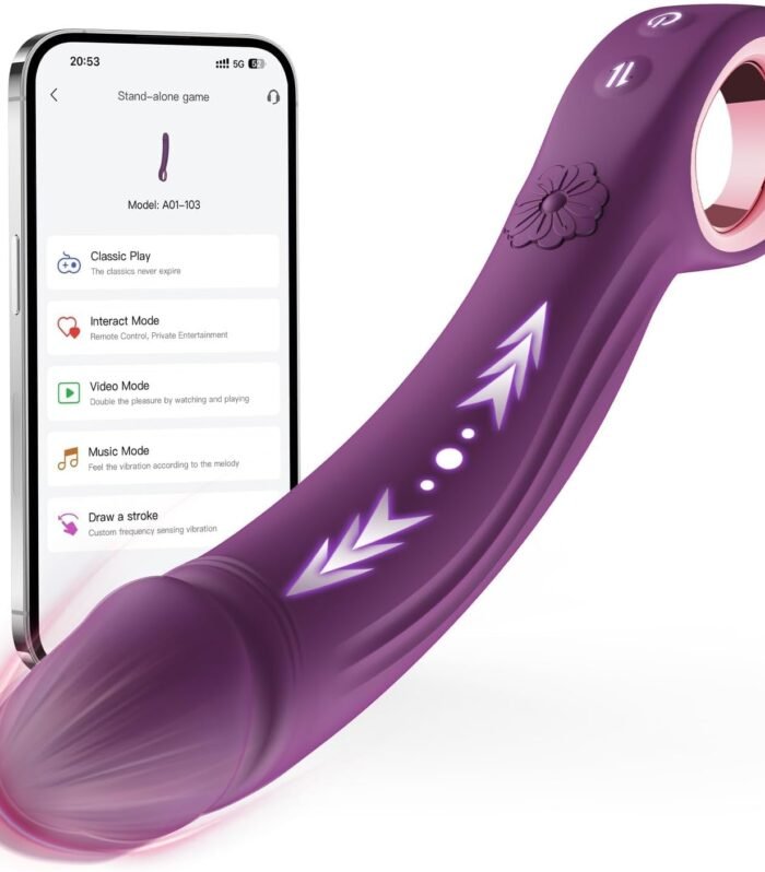 IRKEAC Thrusting Dildo G Spot Vibrator  Key Features Thrusting and vibrating functionality G-spot-focused curved design Ergonomic shape for comfortable handling Multiple settings for personalized use Suitable for personal intimate exploration Convenient design for storage and cleaning Thrusting & Vibrating Experience The combination of automatic movement and vibration offers a versatile experience without requiring constant manual movement. Users can select their preferred settings and intensity according to their comfort level. Ergonomic G-Spot Design Its curved profile is designed to provide targeted contact and comfortable positioning. The easy-to-hold construction makes the device convenient to control during use. Easy Care Clean the product before and after each use according to the manufacturer's care instructions. Allow it to dry completely before storage and keep it in a clean, dry place. Shop the IRKEAC Thrusting Dildo G Spot Vibrator at Ebaytoy.pk for a versatile addition to your adult wellness collection.