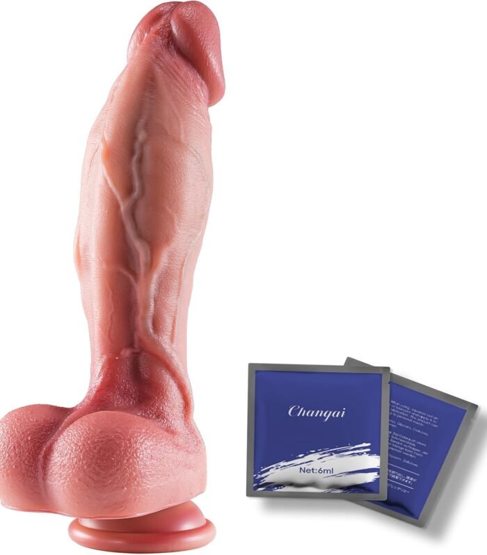 9.5 Inch Realistic Dildo with Strong Suction