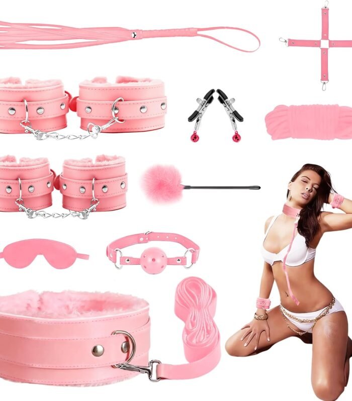 BDSM Bondage Kit Sex Toys 10 Pcs