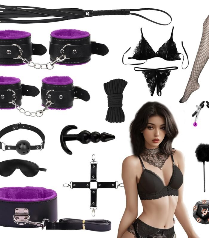 15 PCS Sex Bondage BDSM Kits Restraints