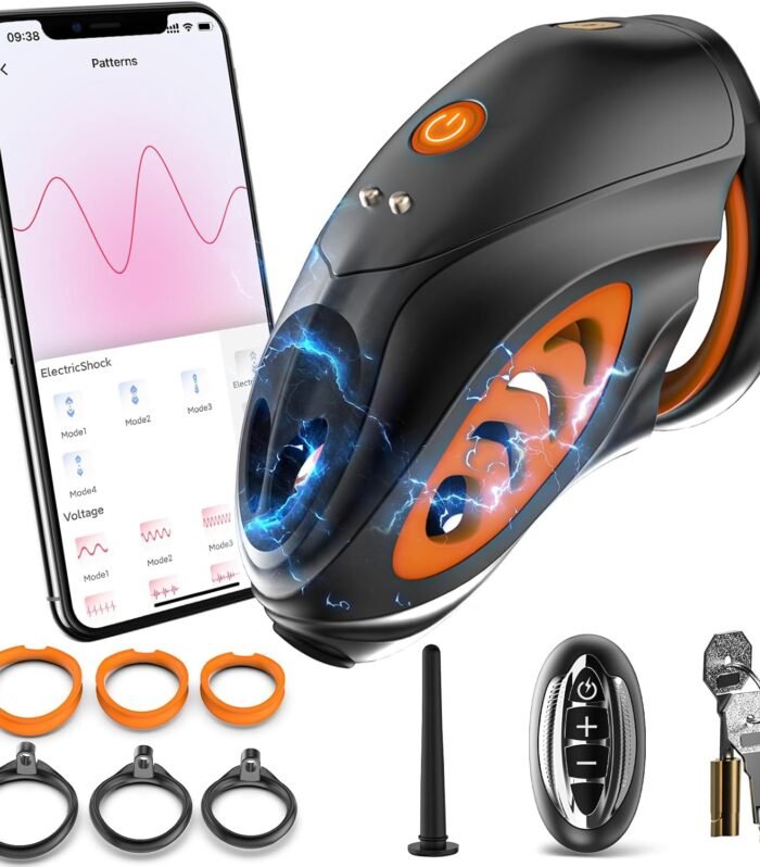 Electric Shock Chastity Cage