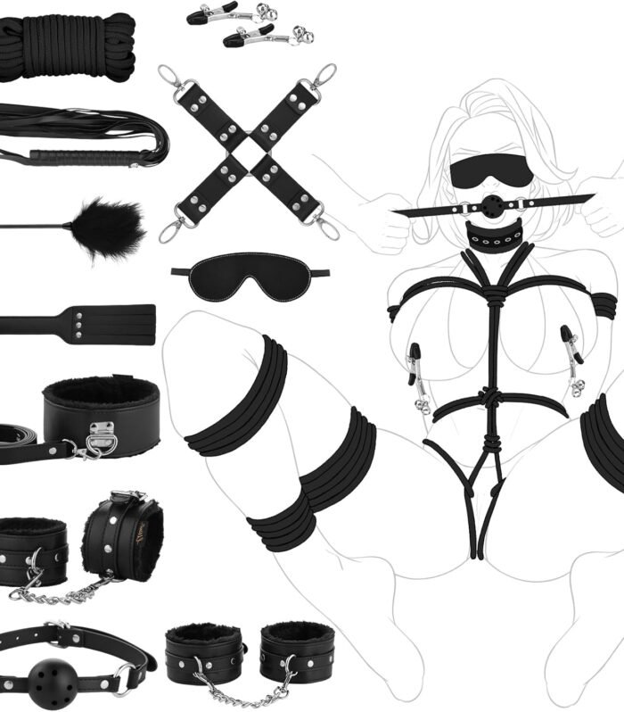 UTIMI BDSM Bondage Kit Sex Toys