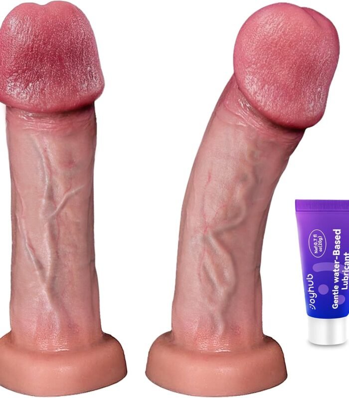 7.1 Inch Realistic Silicone Dildo for Women