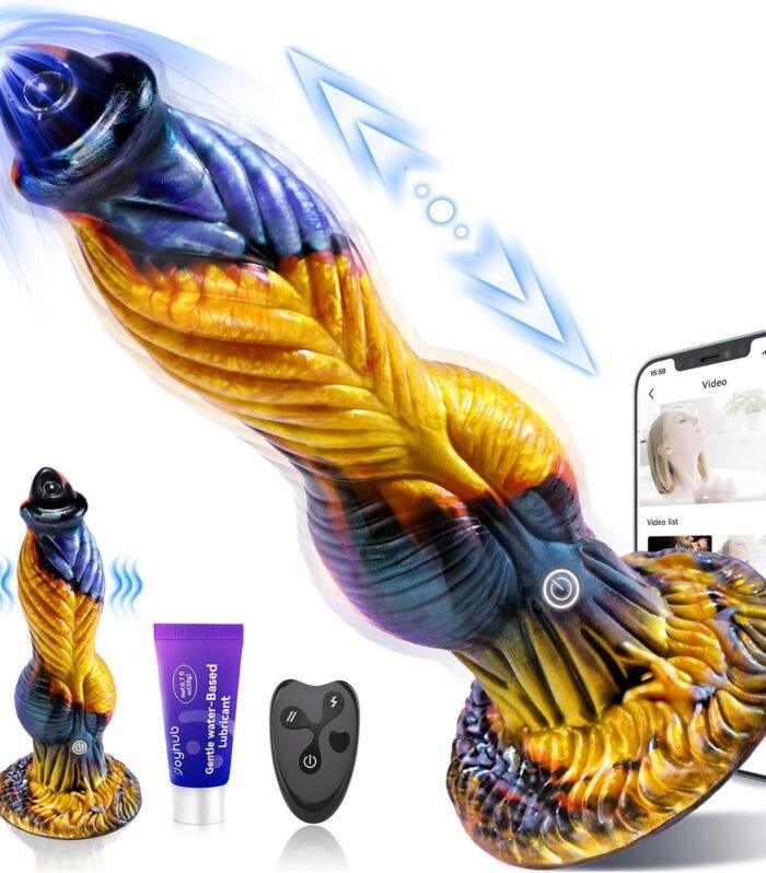 Fantasy Dildos Anal Toys with Smart App Remote