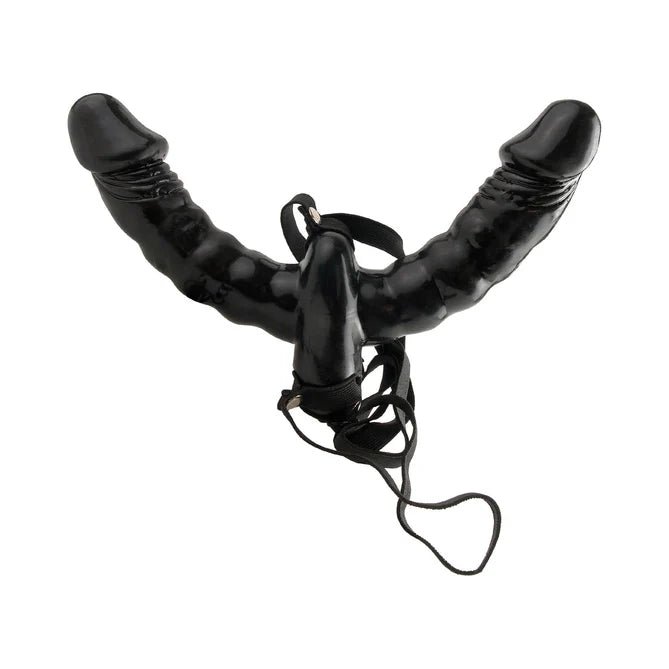 Vibrating Double Delight Strap