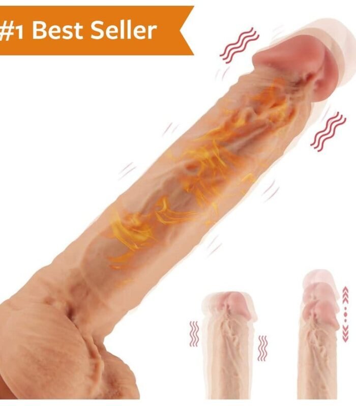 8.6 Heated Self-Thrusting Dildo
