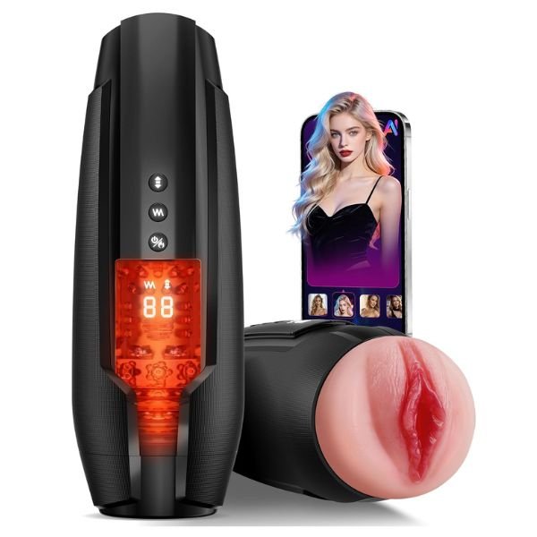 AI Sync App Pocket Pussy Stroker