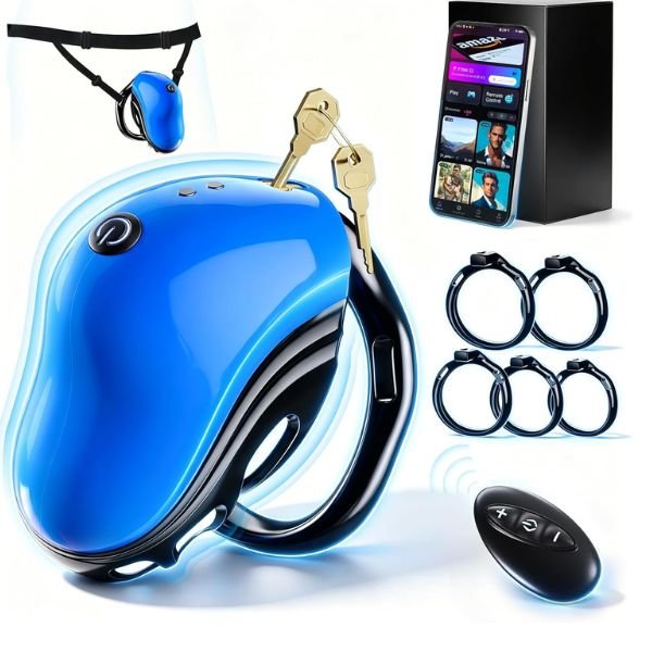 Sex Toy Elastic Chastity Cage