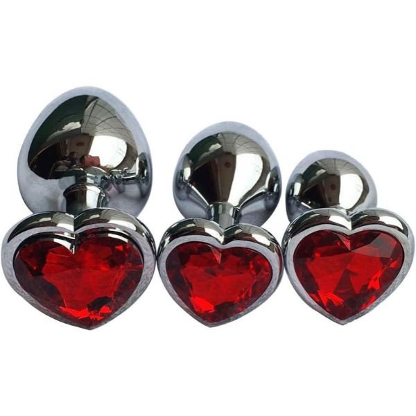 3Pcs Anal Plug Sex Toys