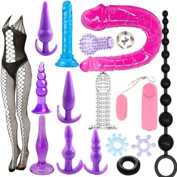 17PCS Anal Beads Butt Plug