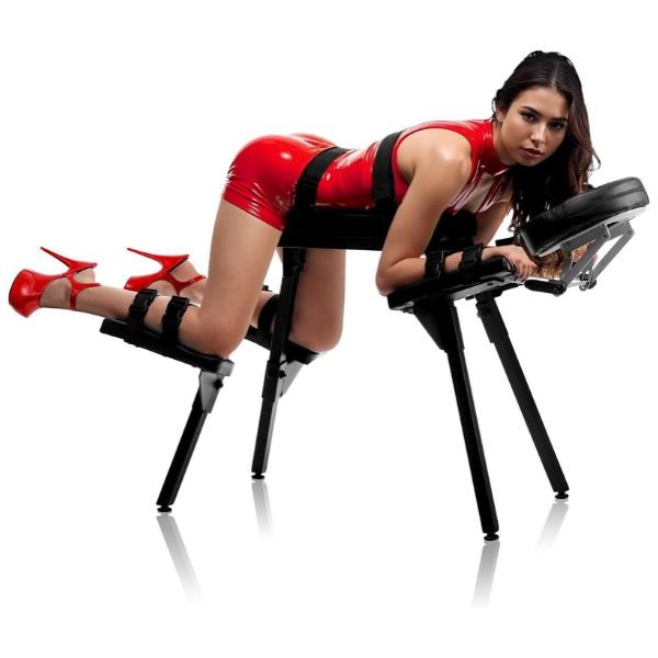 Restraint Bench with Wrist Cuffs