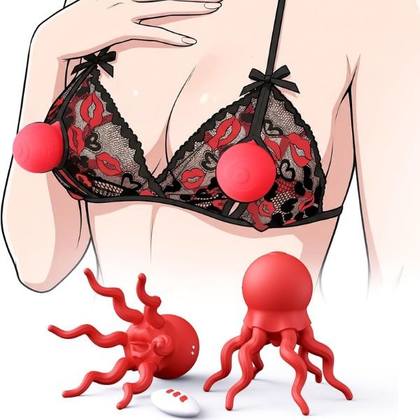 Octopus Wearable Nipple Vibrator