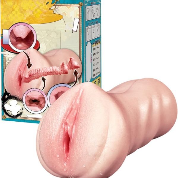 Male Masturbator Silicone Pocket Stroker